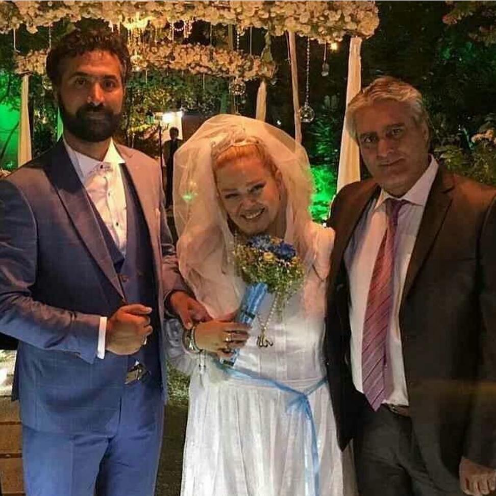 عکس عروسی بهاره رهنما و همسرش